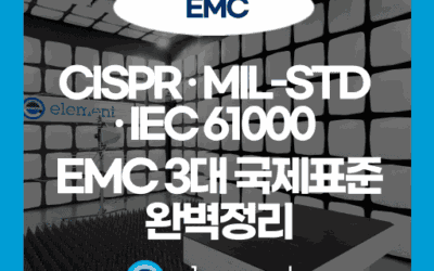 CISPR부터 MIL-STD까지! EMC 인증 핵심 국제표준 완전정복