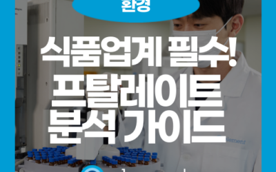 당신의 포장재는 안전한가? 식품 안전의 숨은 위협, 프탈레이트 용출 검사 가이드