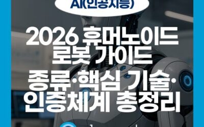휴머노이드 로봇이란? 종류·핵심 기술·상용화 현황 한눈에 정리