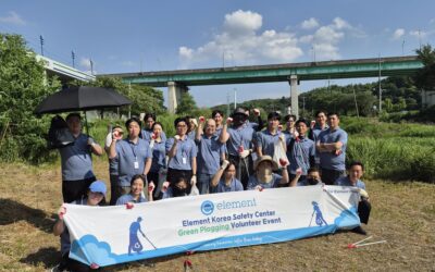 엘레멘트 코리아, 전사 CSR 캠페인 ‘In Our Element Week’ 성료