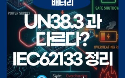 배터리는 과충전·단락에도 안전한가: IEC 62133 안전성 시험